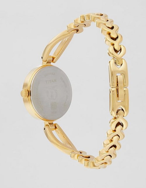 Titan Gold Analog Round Watch